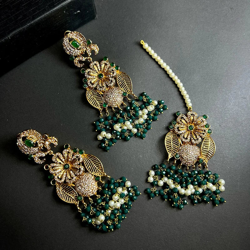 Zircon Tikka Earrings