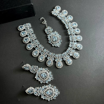 Zircon Necklace Set