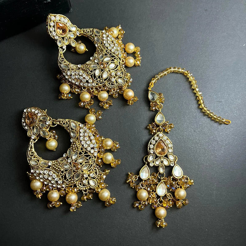 Zircon Tikka Earrings