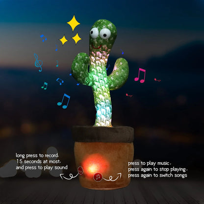 Dancing Cactus Electronic Plush Toys