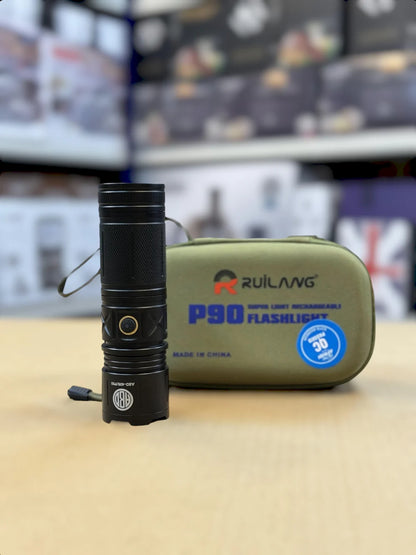 P90 Flashlight or Torch light | 1KM Range